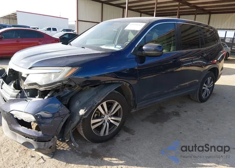 2017 Honda Pilot Ex z USA, uszkodzony, nr VIN 5FNYF5H37HB004301